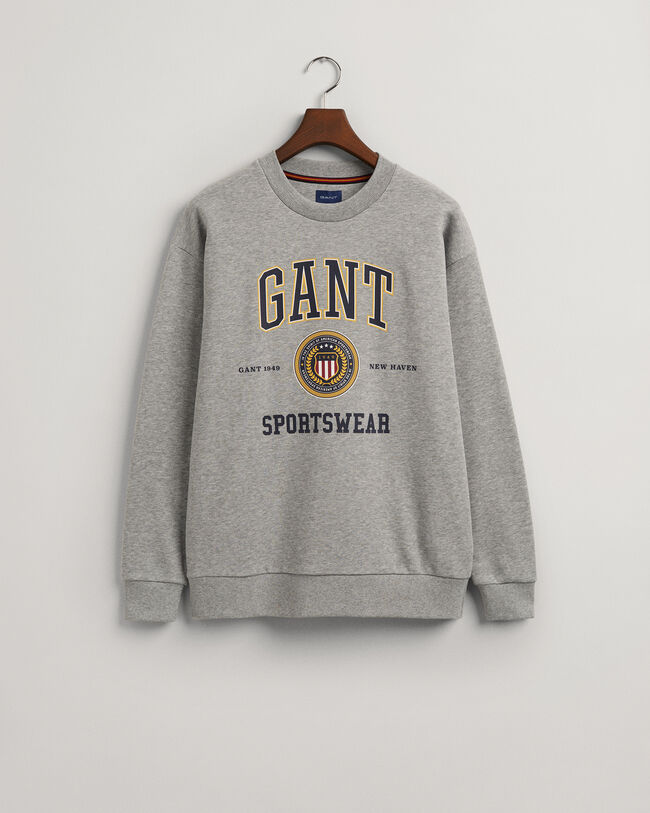 Crest Shield sweatshirt med crewneck