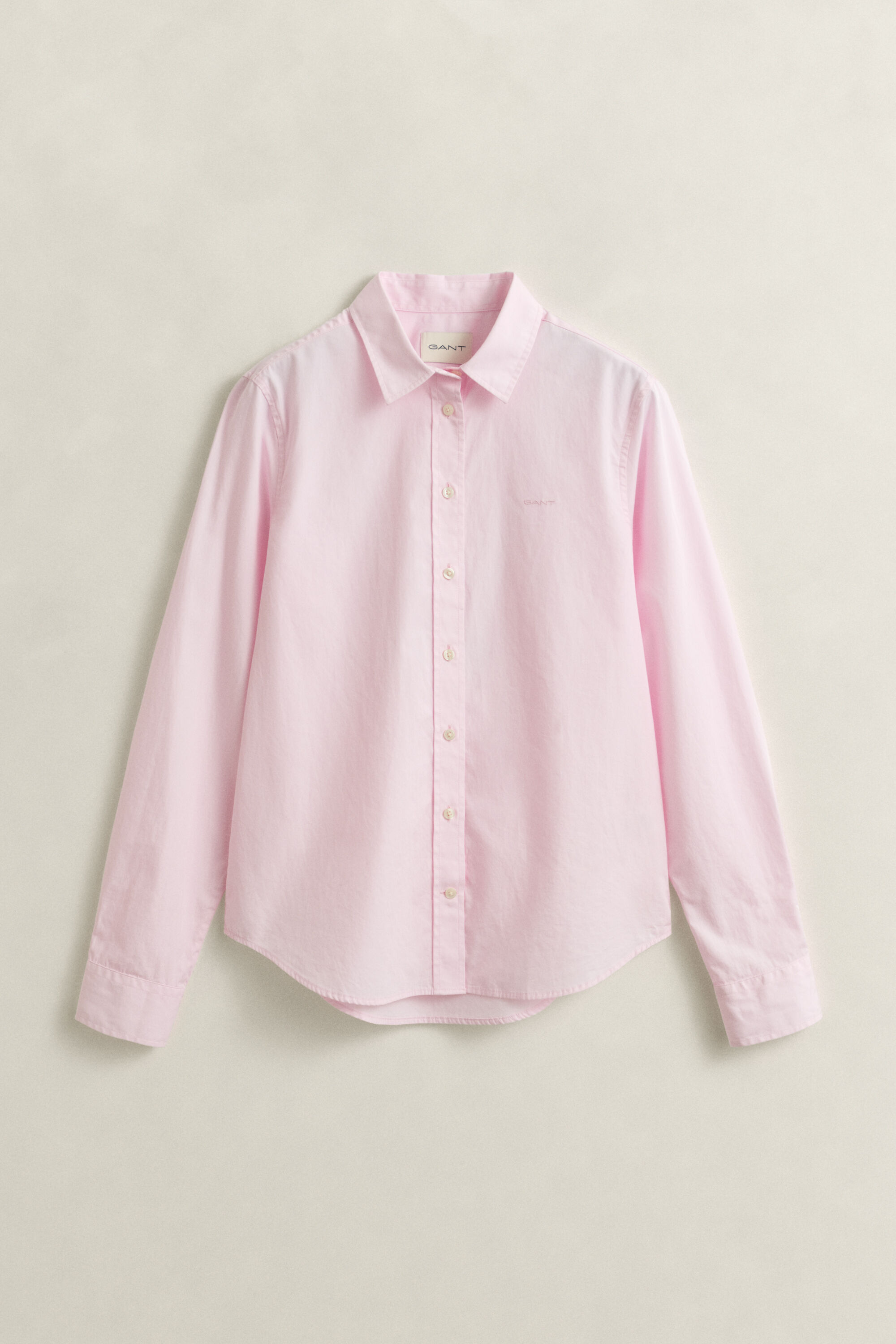 Regular fit klassisk poplin-skjorte