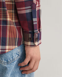 Ternet overskjorte i tung twill