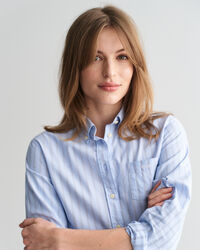 Regular fit stribet Archive Oxford-skjorte