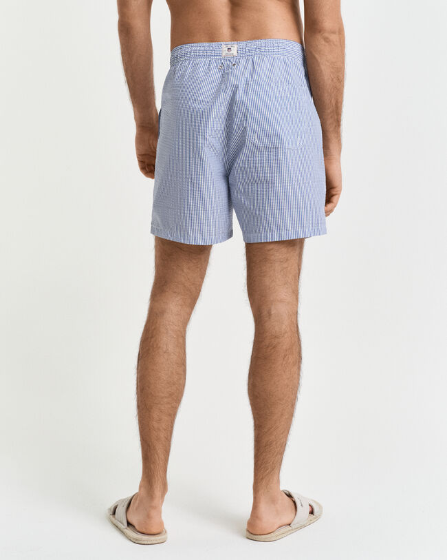 Seersucker badeshorts
