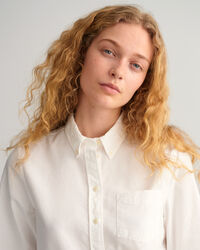 Regular fit garment-dyed Oxford-skjorte