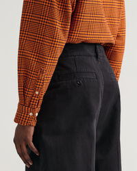 Oversized Houndstooth bomuldsskjorte