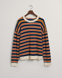 Flerstribet crewneck sweater
