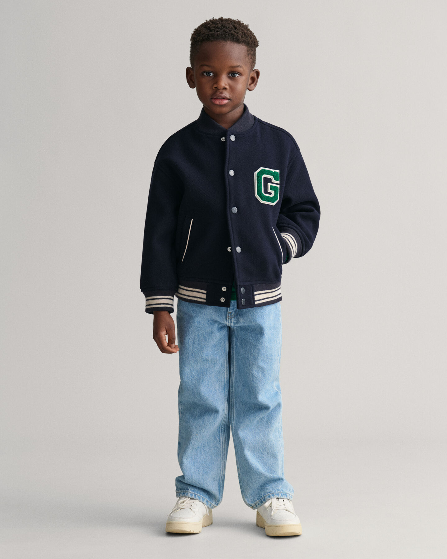 Kids Varsity Jacket af uld