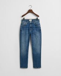 Slim fit korte jeans