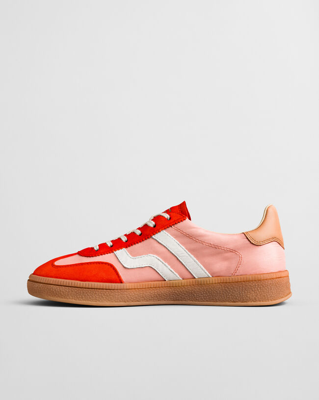 Cuzima satin- og ruskindssneakers