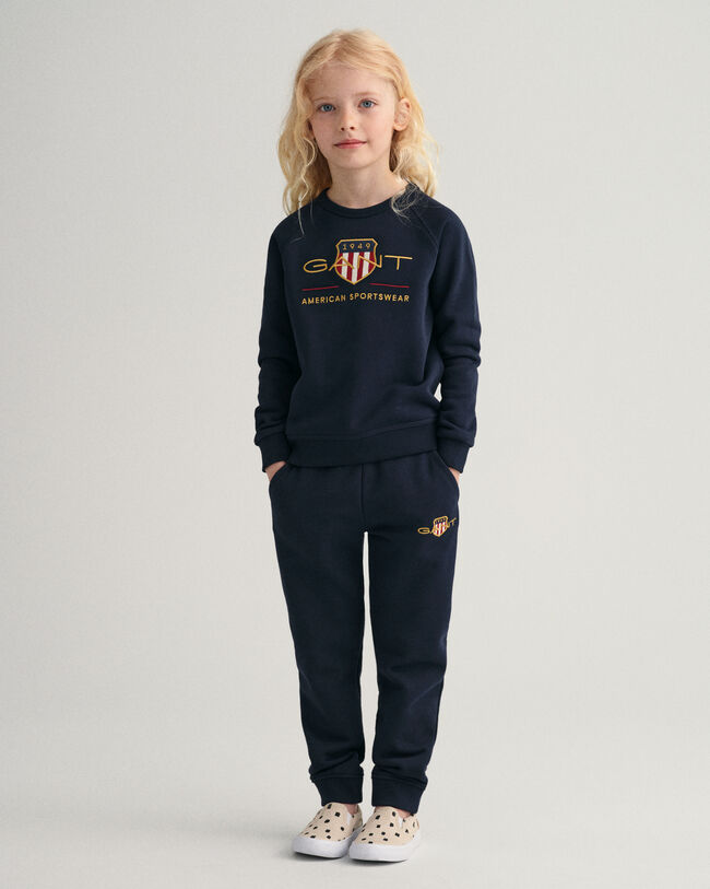 Kids Archive Shield sweatshirt med crewneck