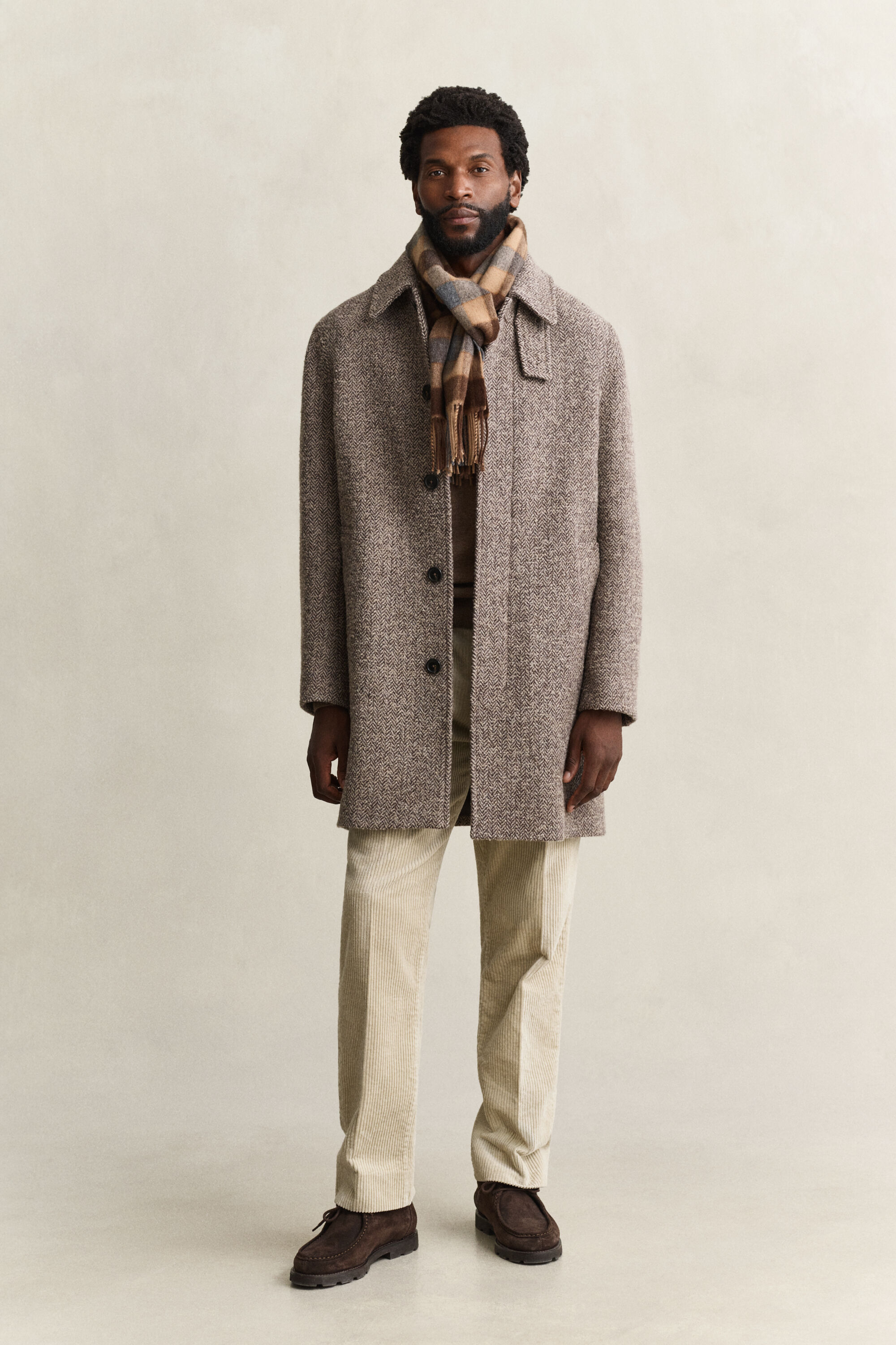 Car Coat af uld