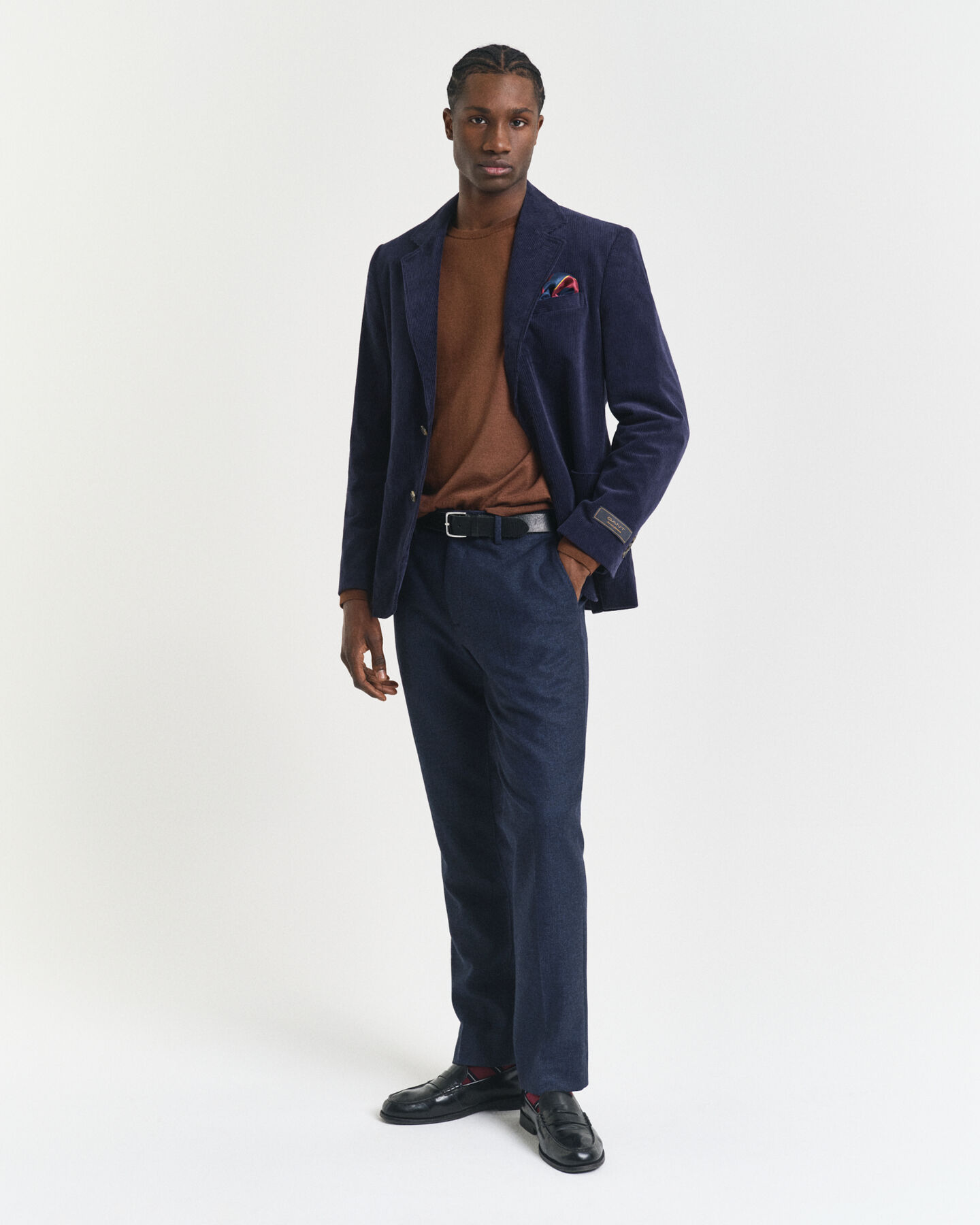 Crewneck sweater af ekstra fin merinould