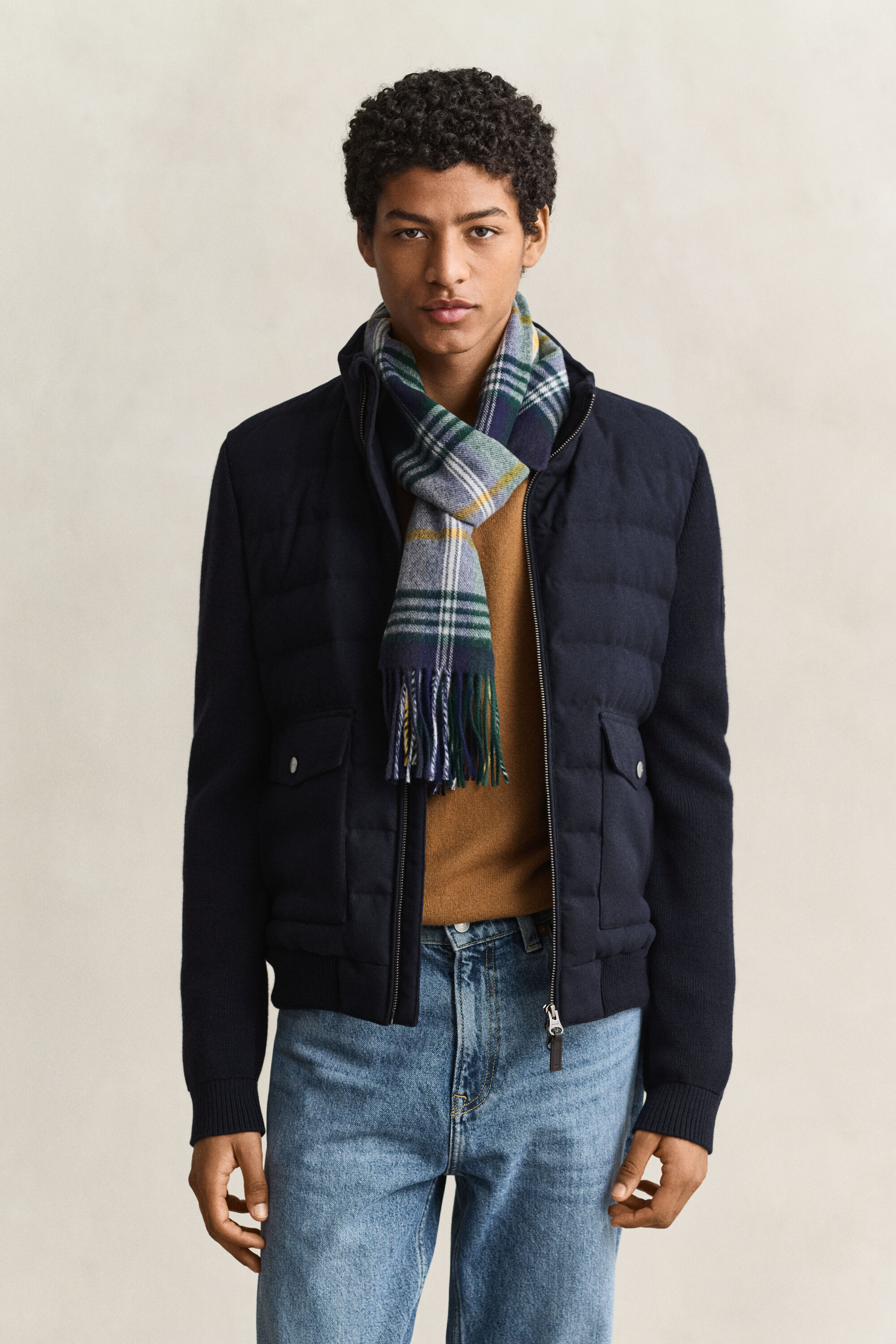 Hybrid isoleret flanneljakke