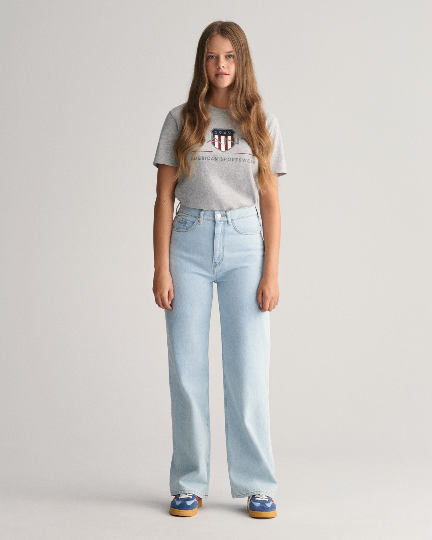 Teen Girls jeans med brede ben