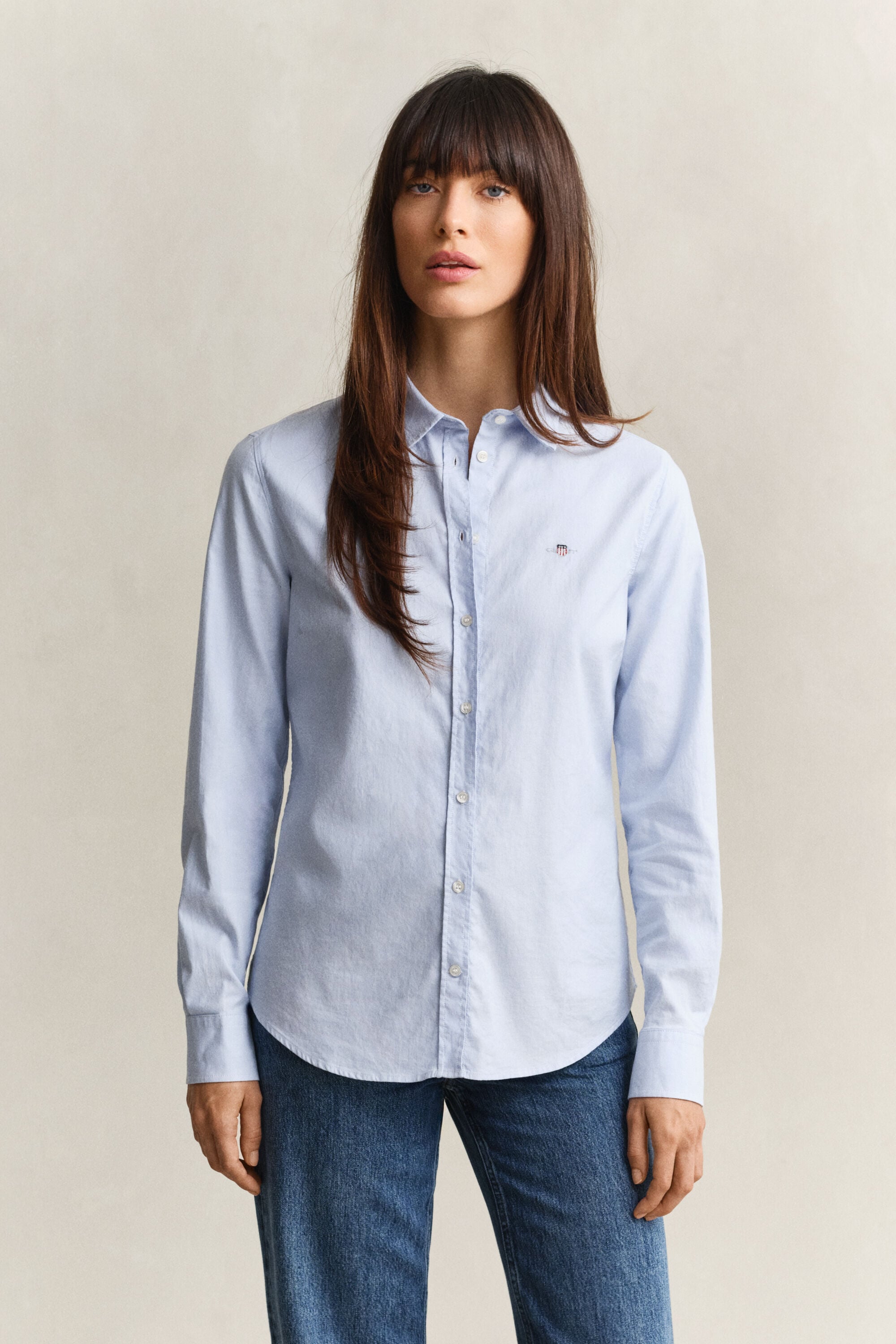 Classic Slim Oxford skjorte med stræk
