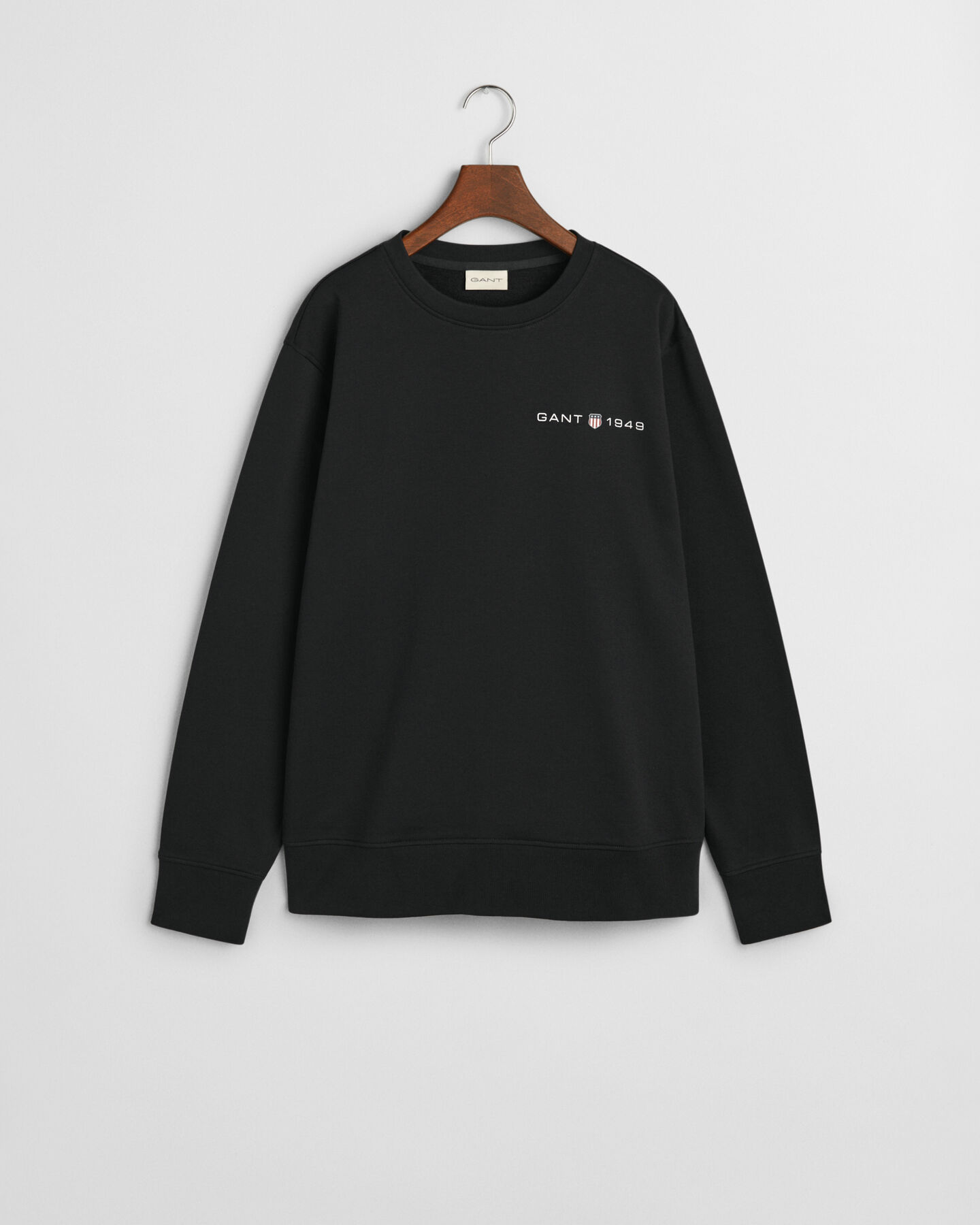 Graphic sweatshirt med tryk og crewneck