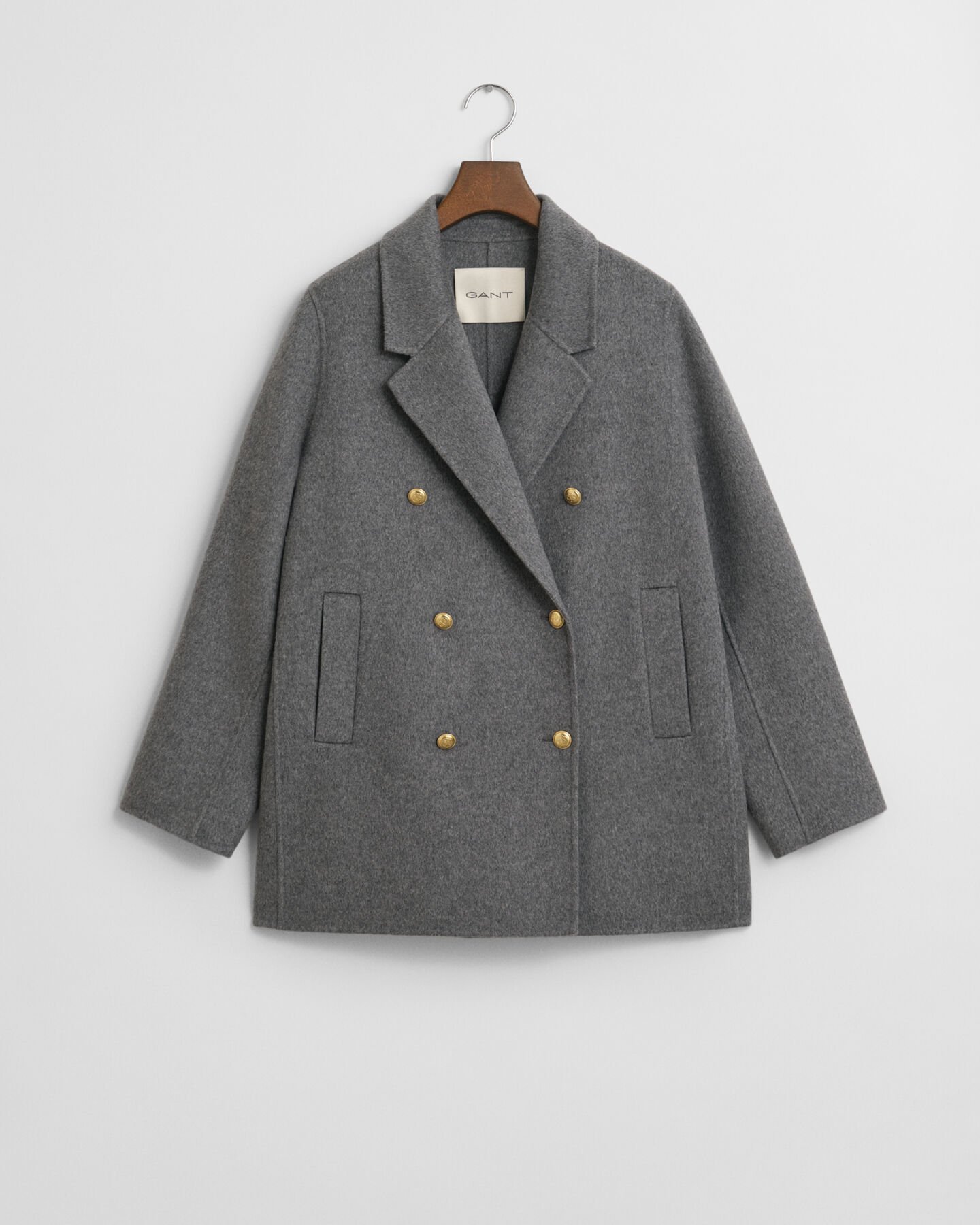 Sømandsjakke med håndsyede detaljer