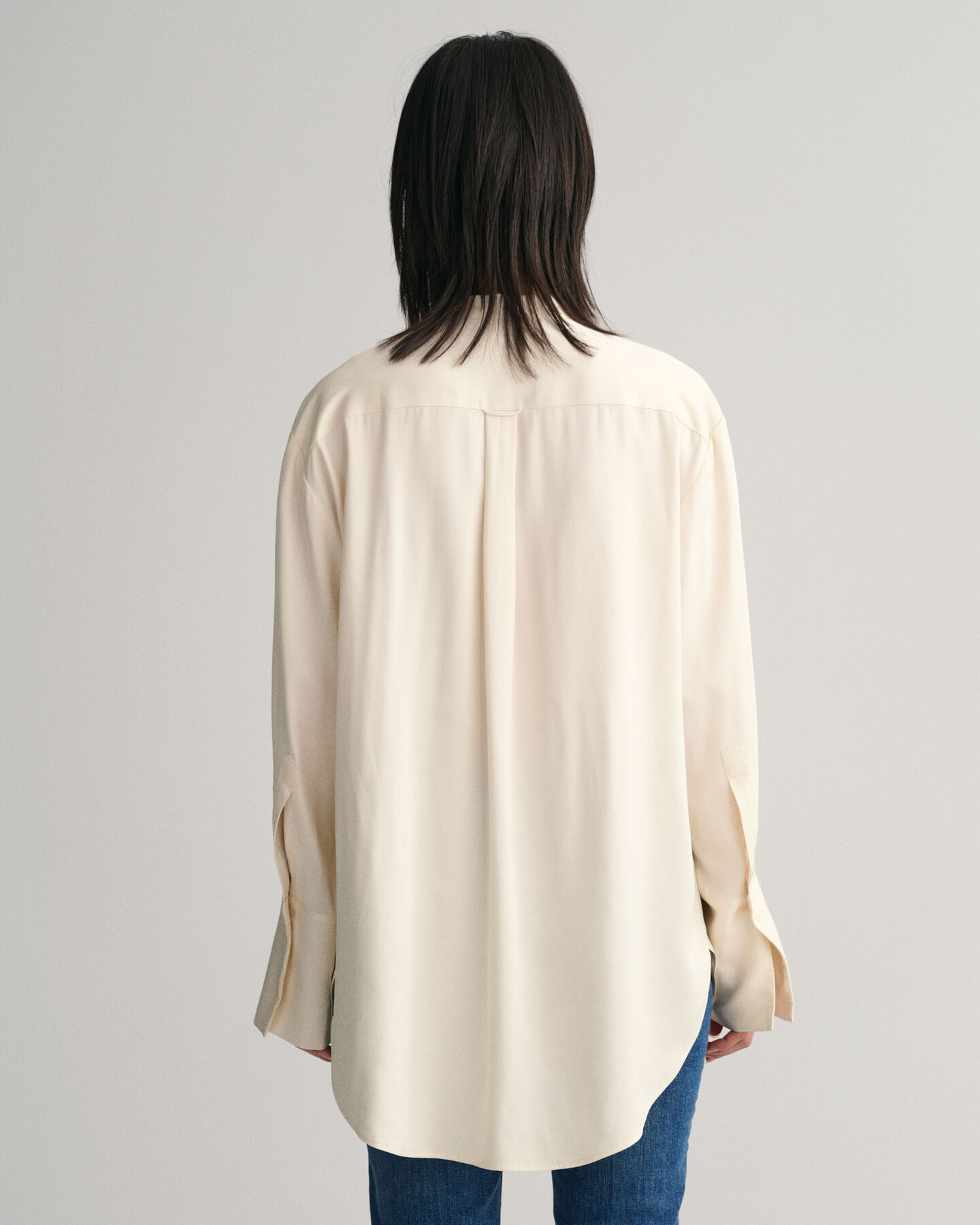 Relaxed Fit Tuxedo skjorte