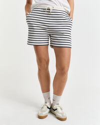 Bretonstribede jerseyshorts