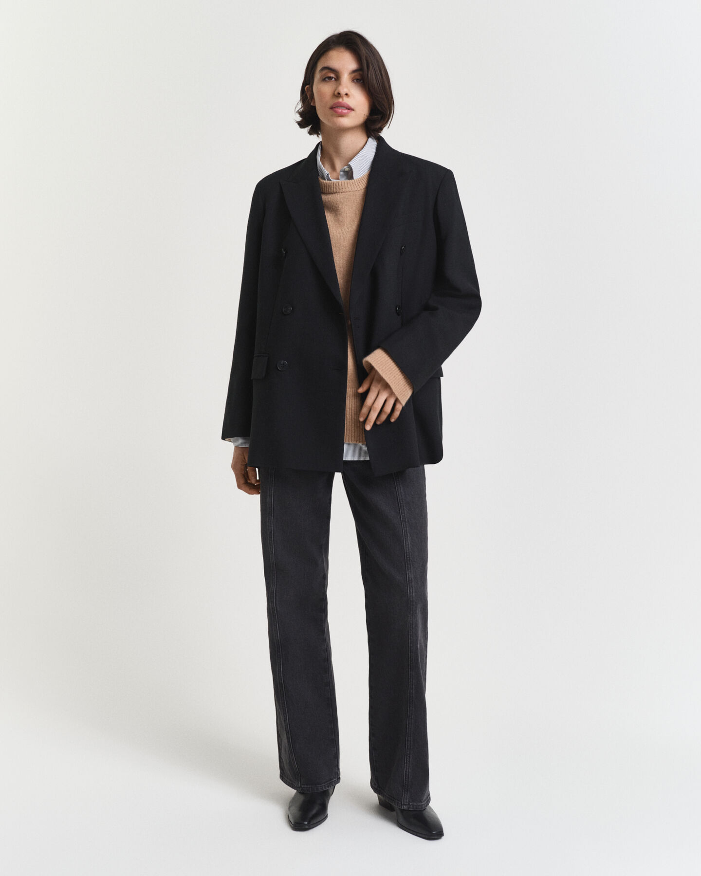 Crewneck sweater af kashmir