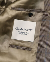 Regular fit Glen-ternet blazer