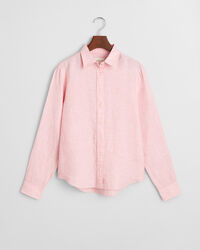 Regular fit skjorte af hør