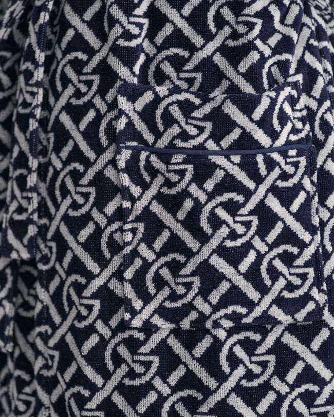 G Patterned badekåbe