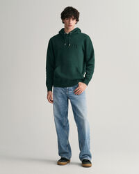 Præget hættetrøje