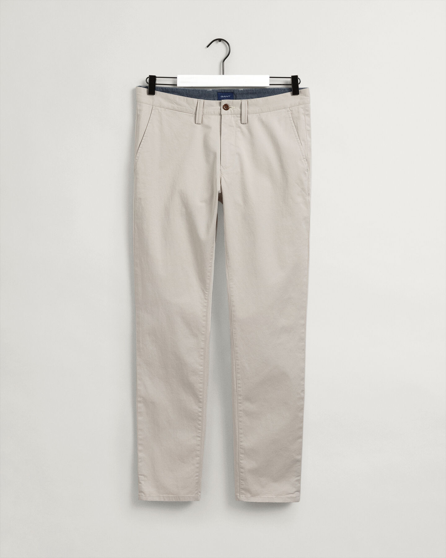 Hallden Slim fit chinobukser af twill