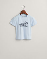 Kids GANT T-shirt med Dog-tryk