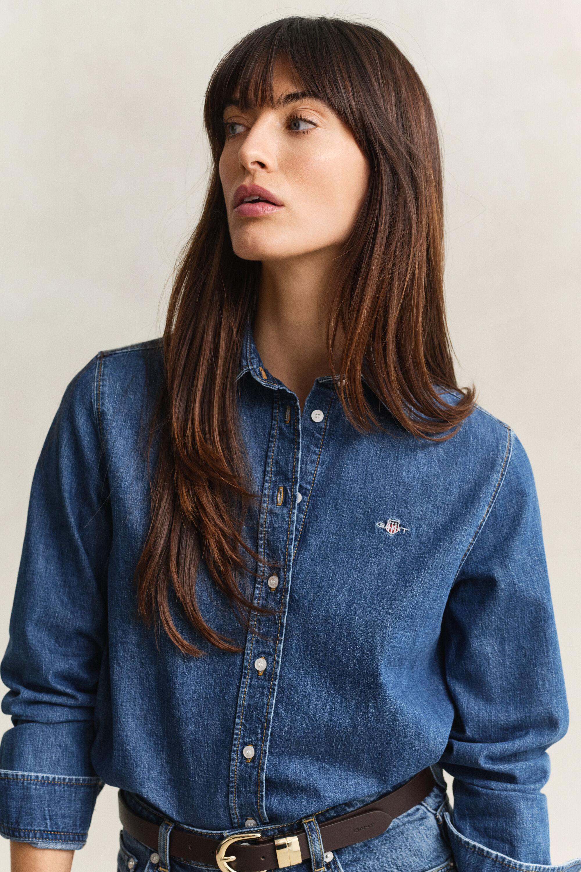 Denim skjorte