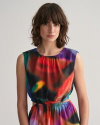 &AElig;rmel&oslash;s kjole med blomstertryk