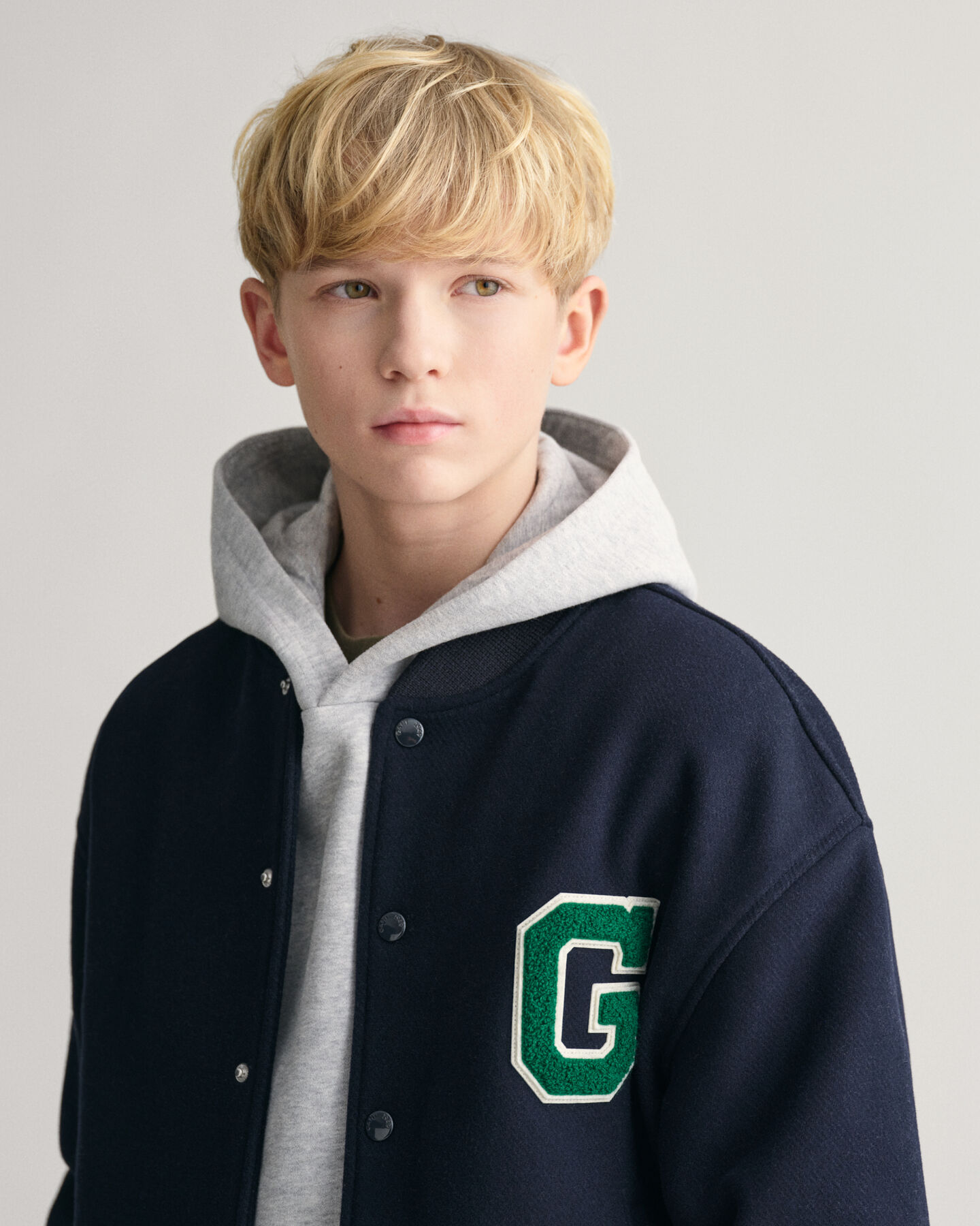 Teens Varsity Jacket i uld