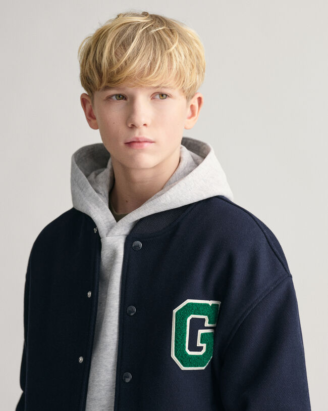 Teens Varsity Jacket i uld