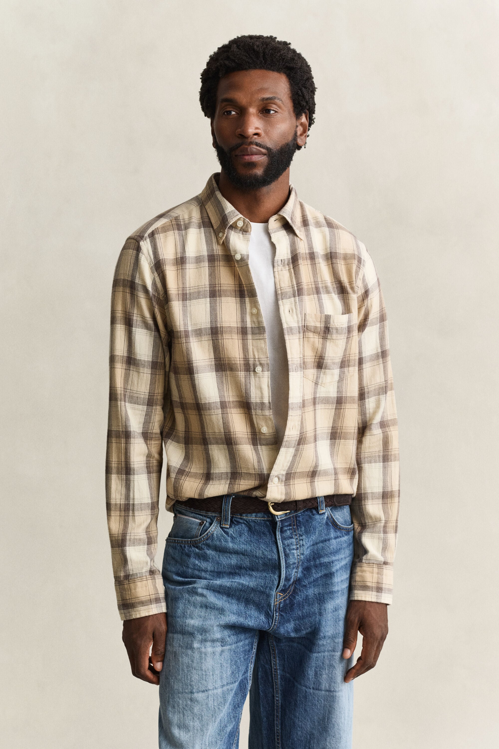 Ternet Windblown flannelskjorte