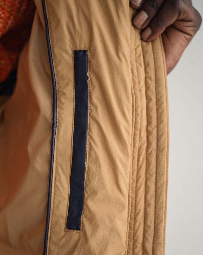 Dunfrakke i fuld længde