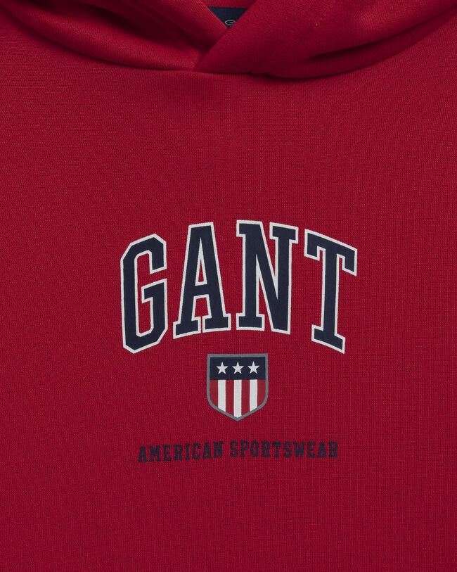 Teens Retro Shield h&aelig;ttetr&oslash;je