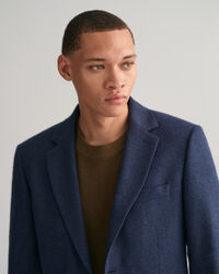 Sildebensm&oslash;nstret jakkes&aelig;t-blazer