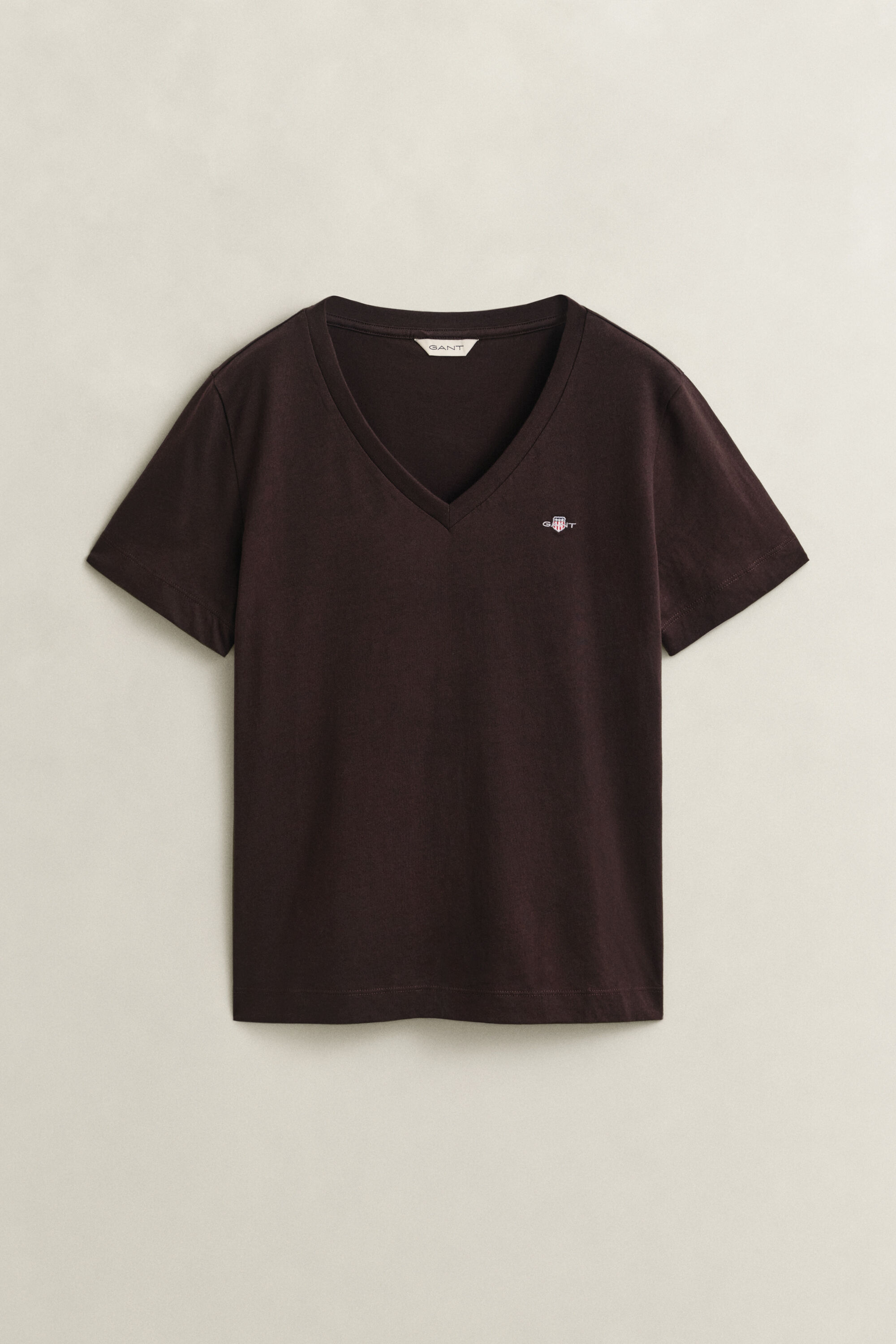 Shield T-shirt med V-hals