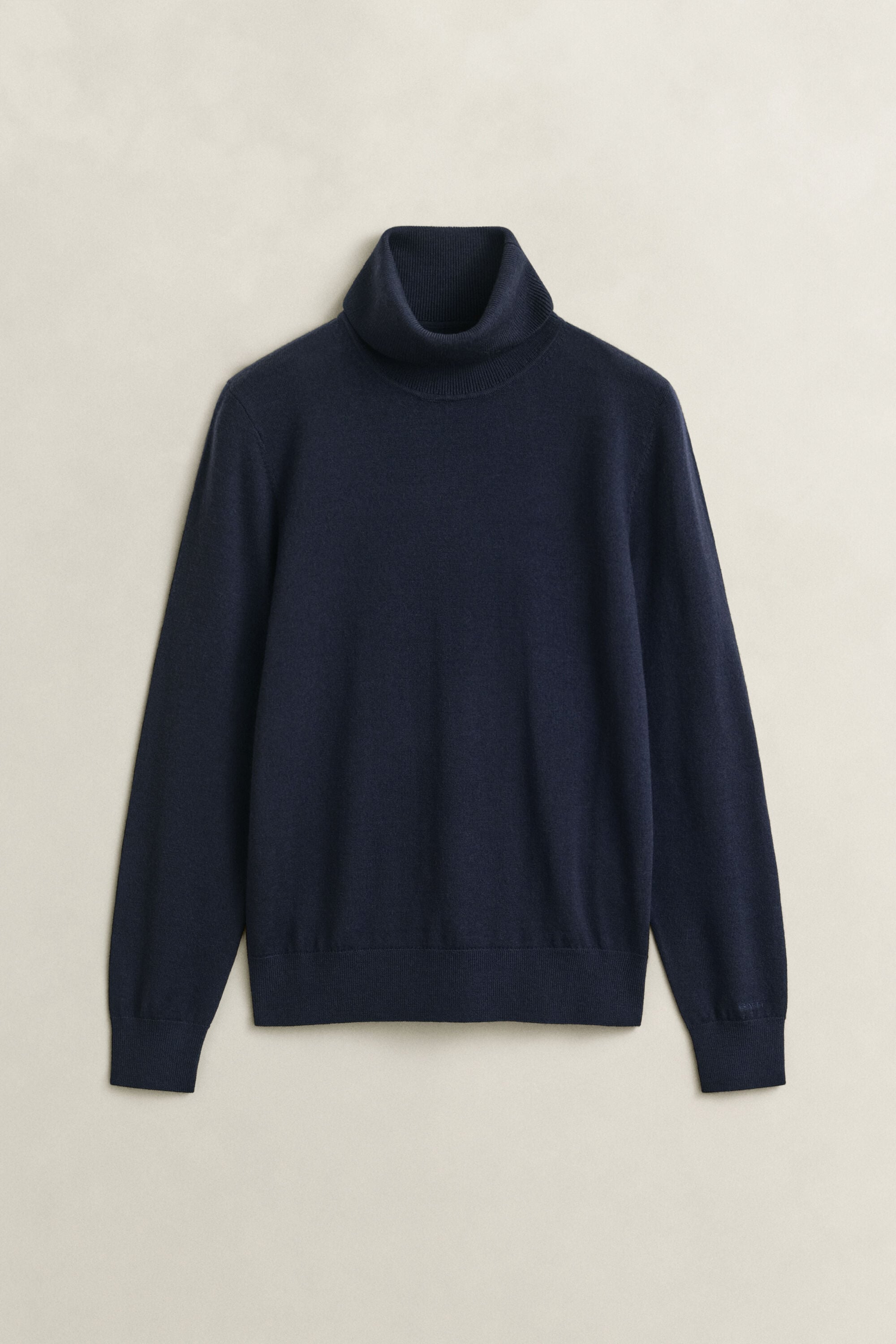 Rullekrave sweater af ekstra fin merinould