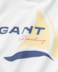 Kids GANT T-shirt med sejlads-grafik