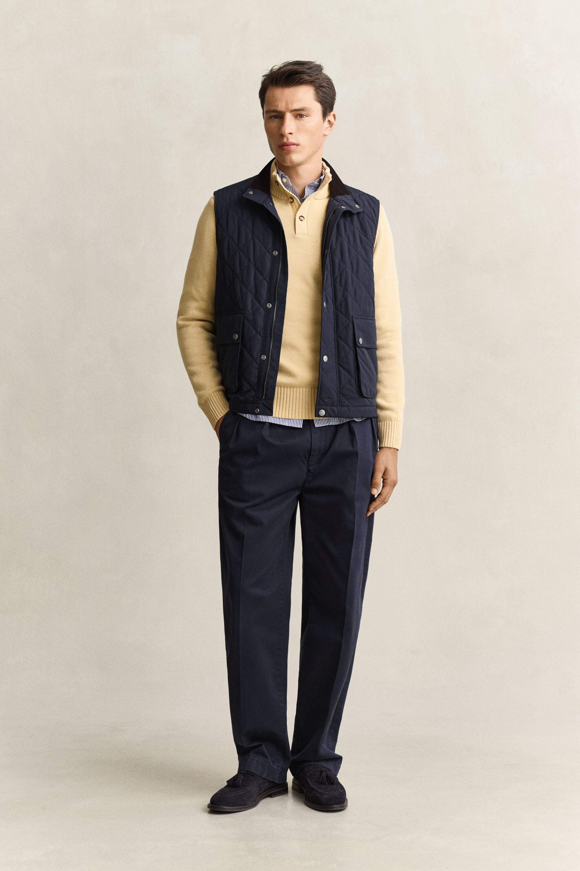 Quiltet vest