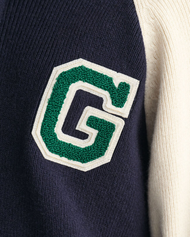 Teens strikket GANT Varsity sweater