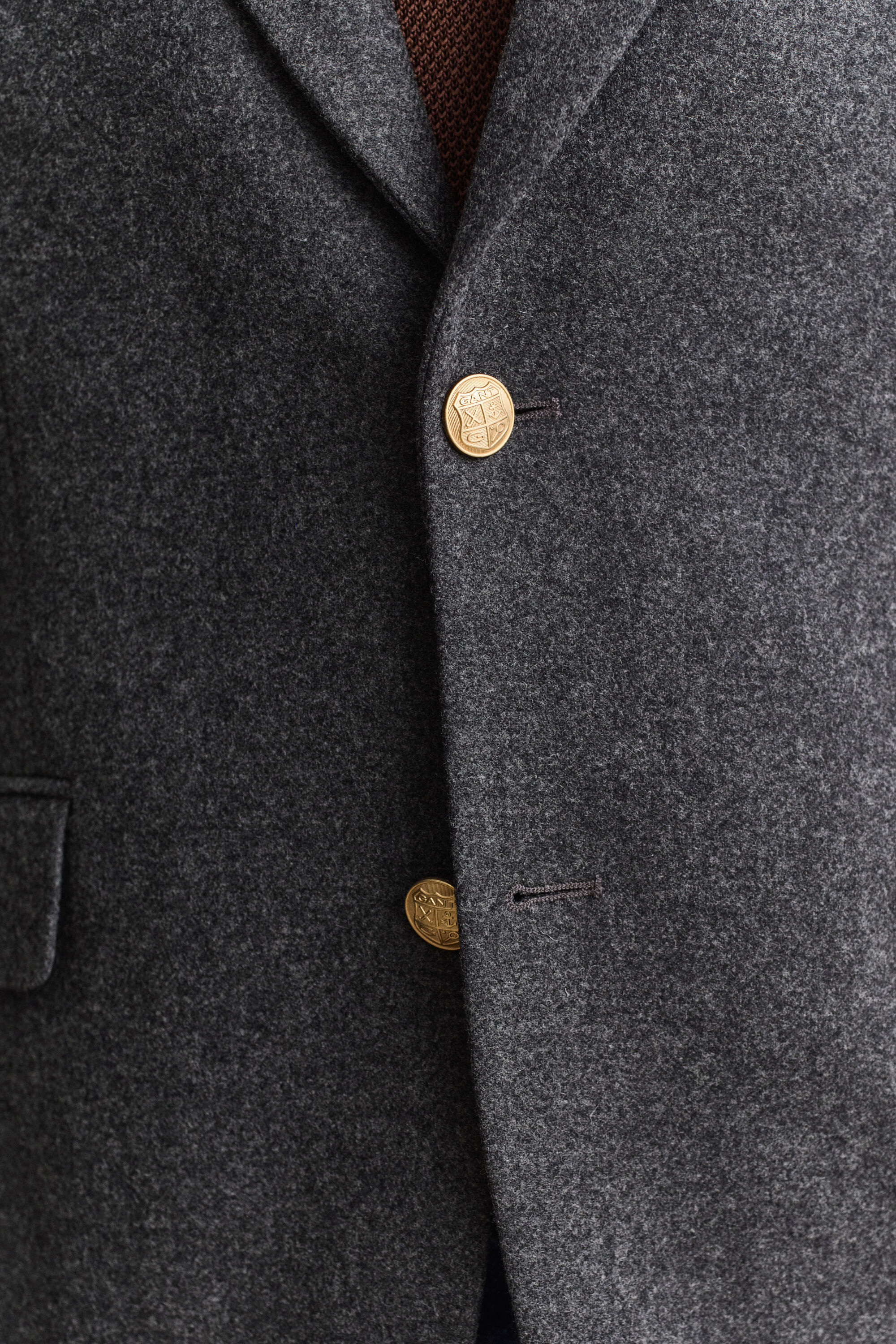 Classic Club Blazer i flanneluld