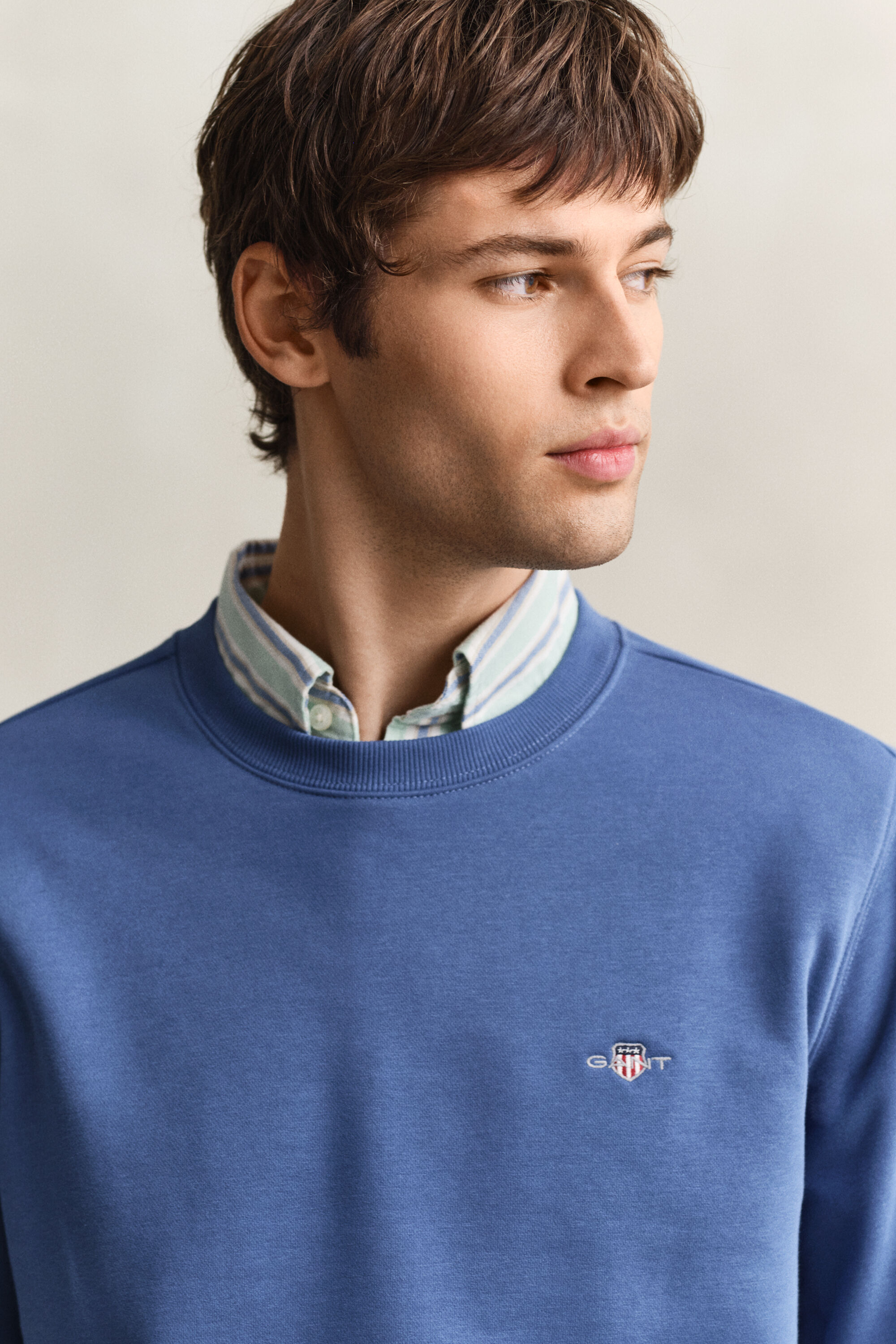 Shield sweatshirt med crewneck