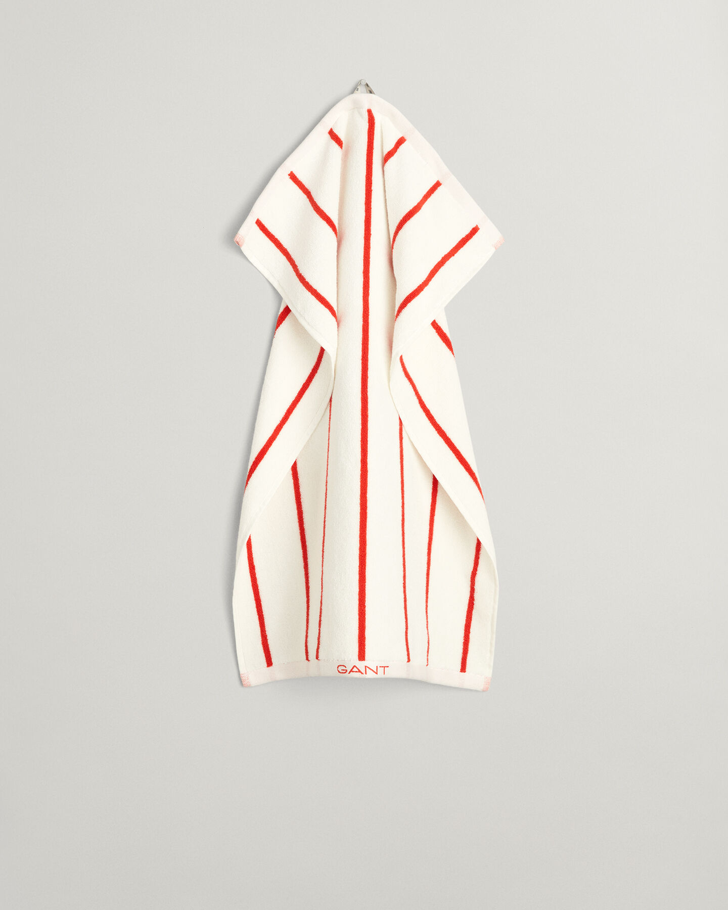 Stribet håndklæde 50x70