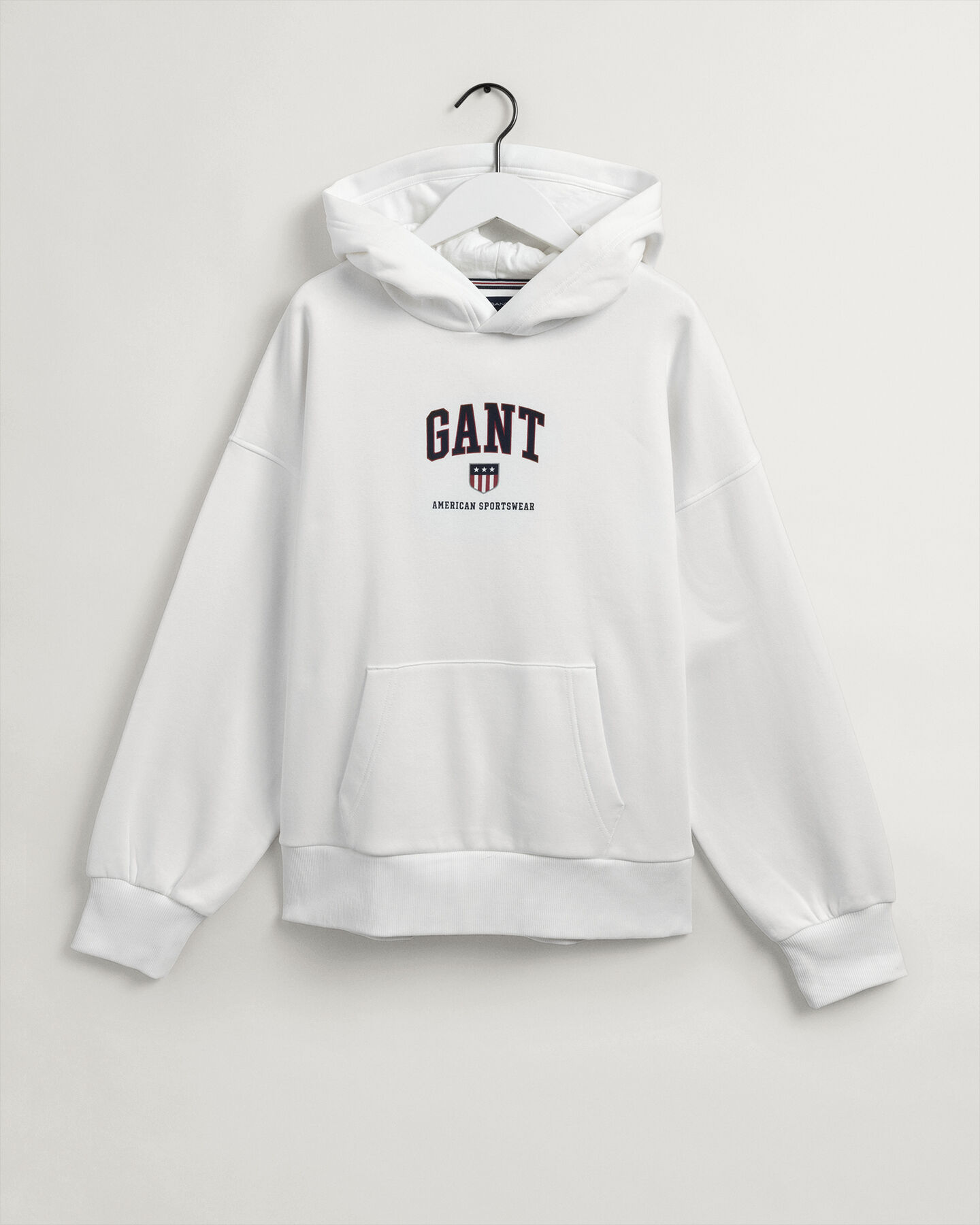 Teens Retro Shield hættetrøje