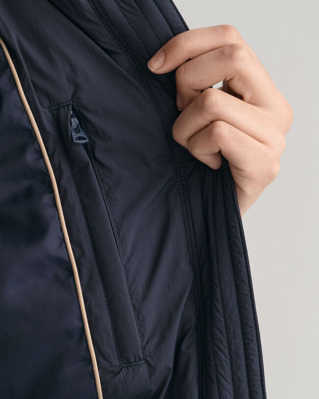 Dunfrakke i fuld længde