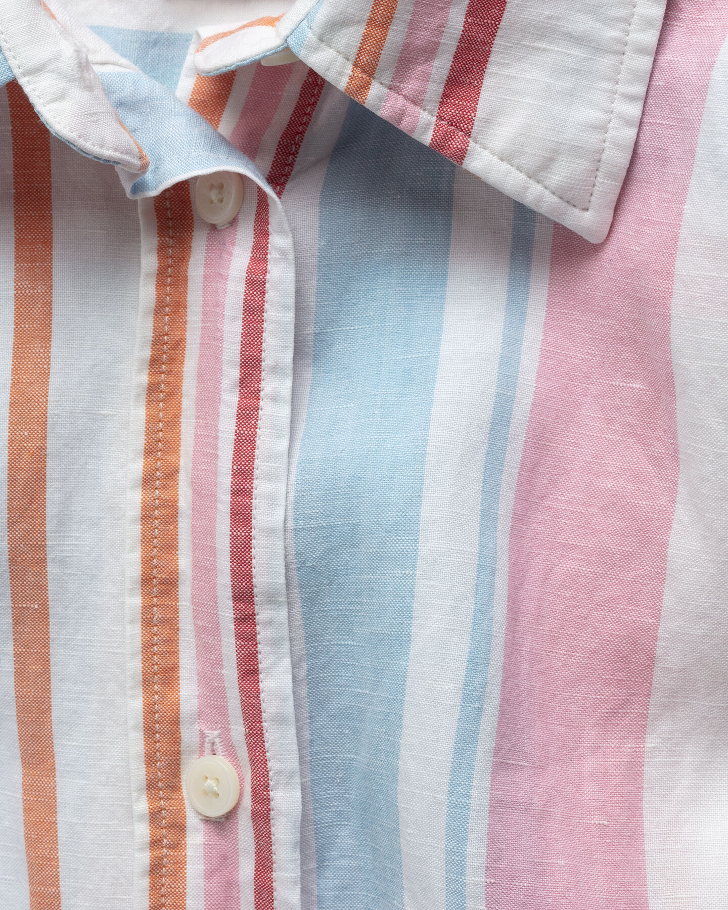 Flerstribet skjortekjole