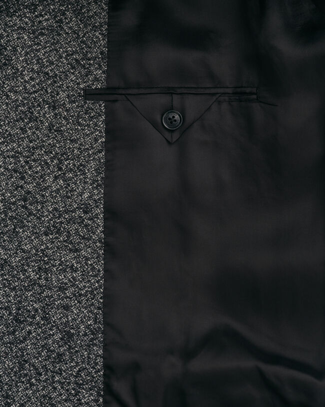 Oversized tweed-blazer