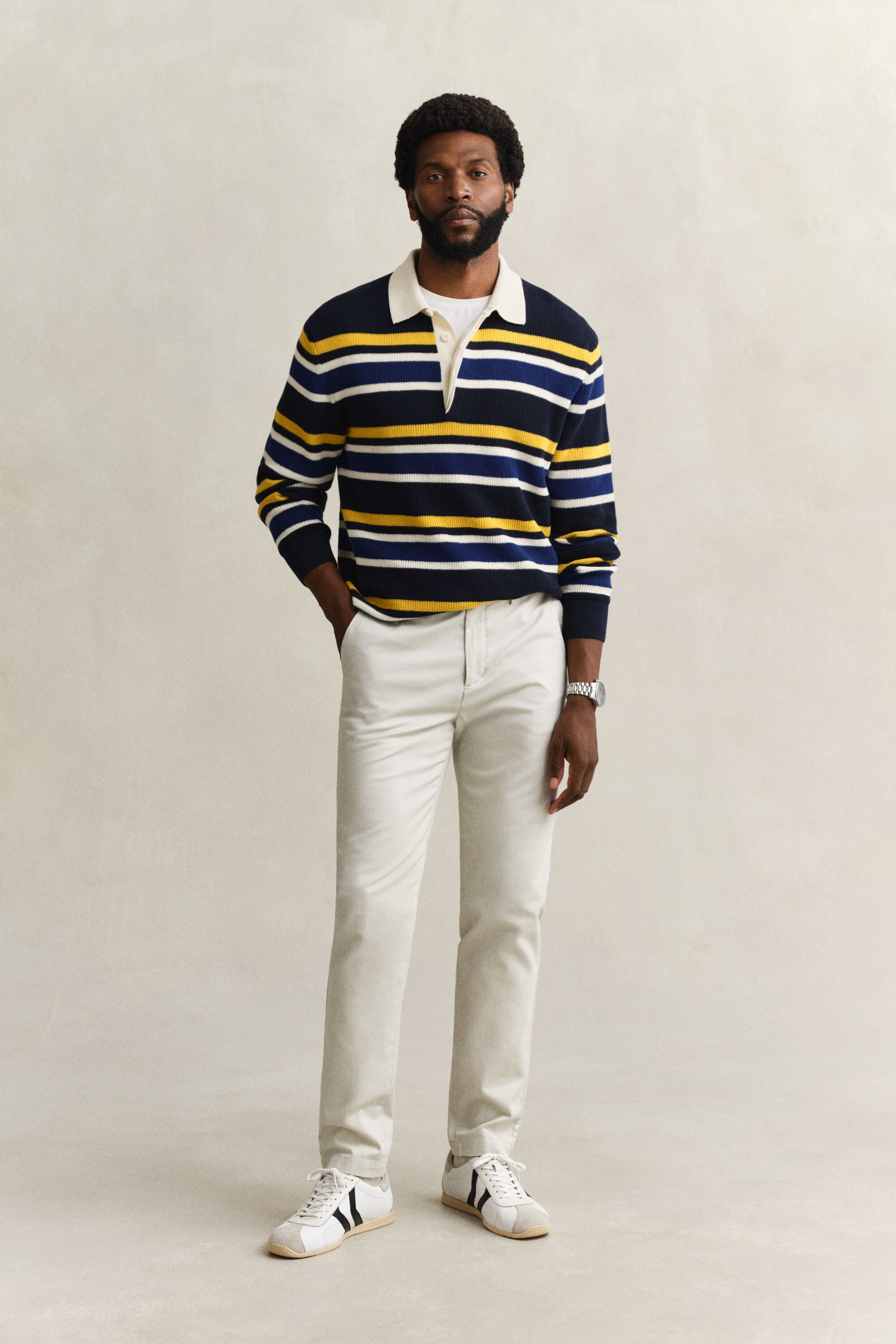 Slim fit smarte chinobukser