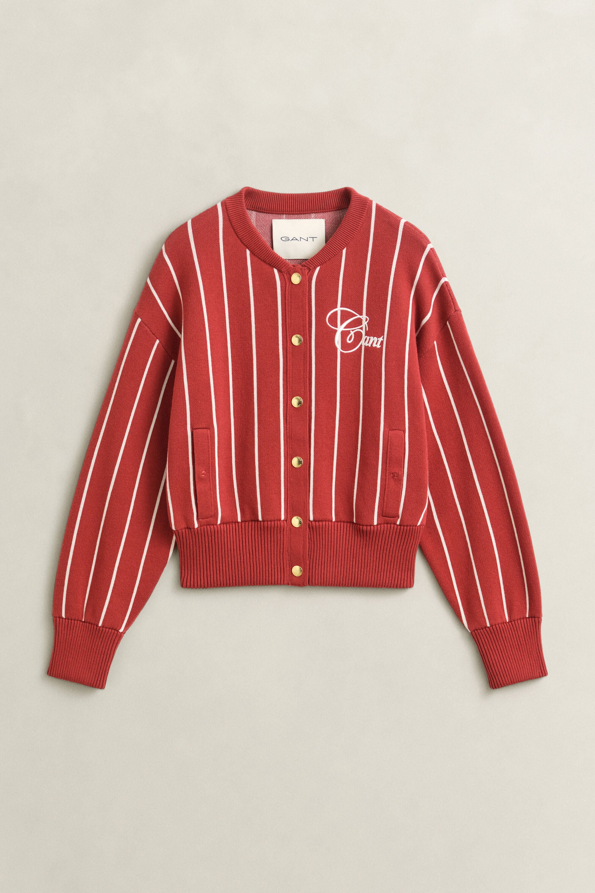 Strikket Varsity Jacket